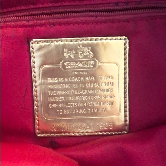 Coach Purse - Picture 4 of 5